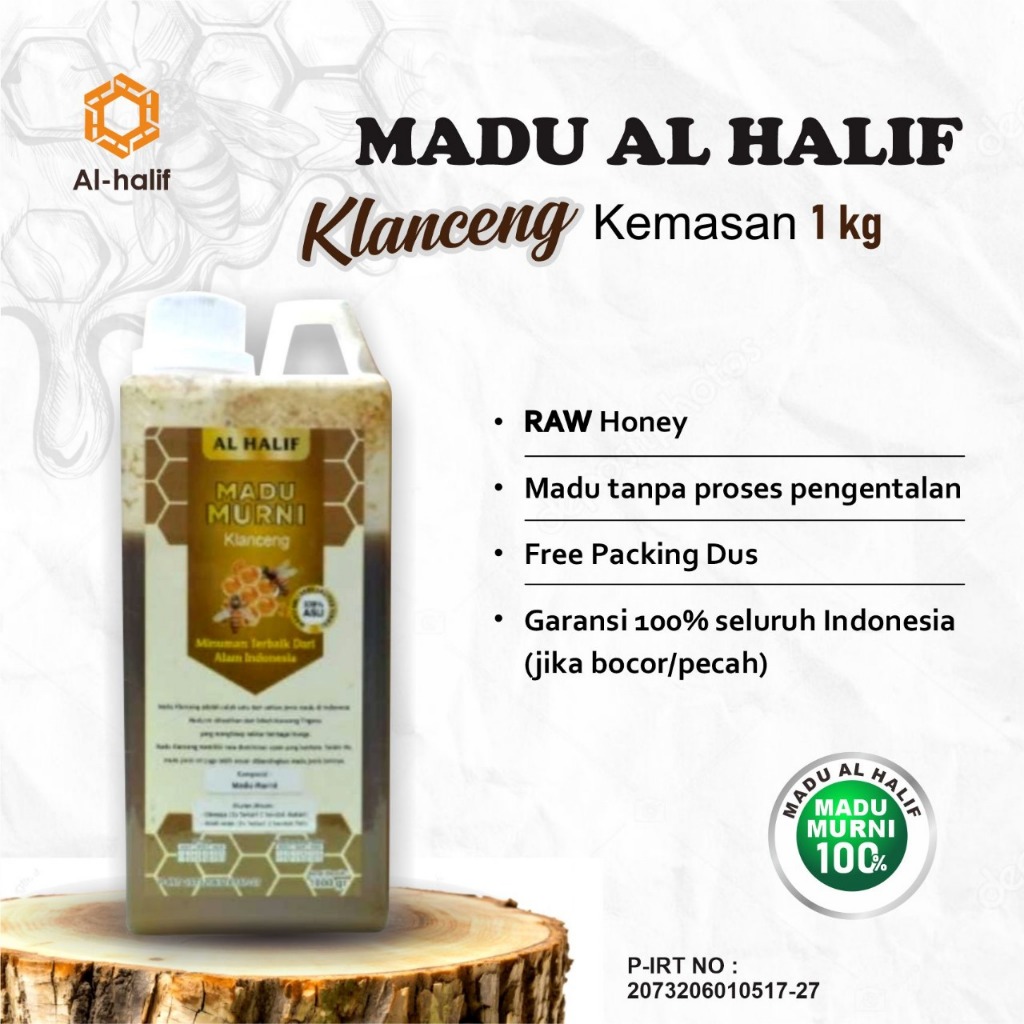 

Madu Murni 100% tanpa campuran apapun/Madu Asli 100%/Madu Klanceng