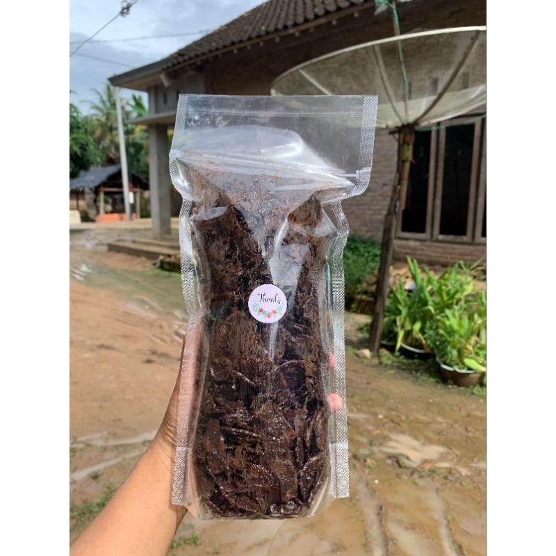 

KERIPIK PISANG KEPOK COKLAT LUMER, kemasan 250g,500g