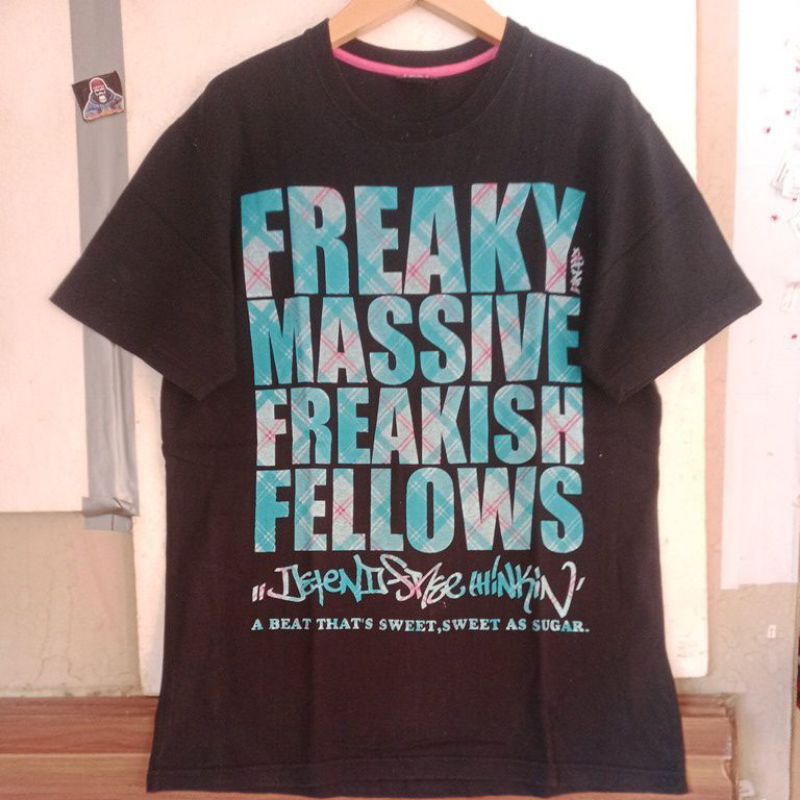 FREAKY MASSIVE skateboarding t-shirt size L private collection ORIGINAL