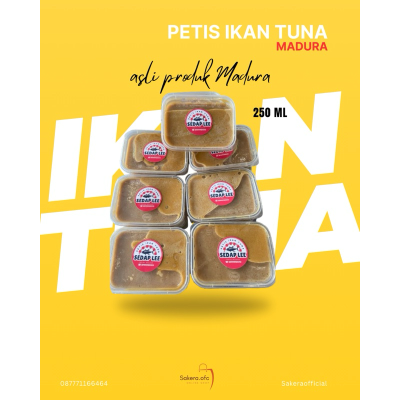 

Petis Asli Madura Ikan Tuna 250g