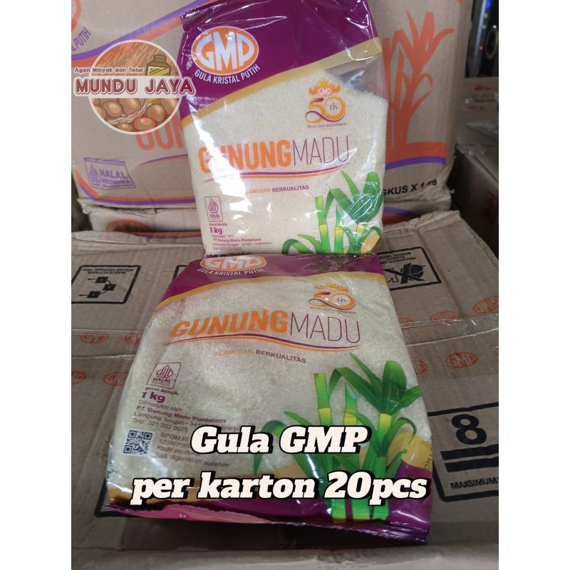 

gula pasir GMP kemasan per dus isi 20pcs