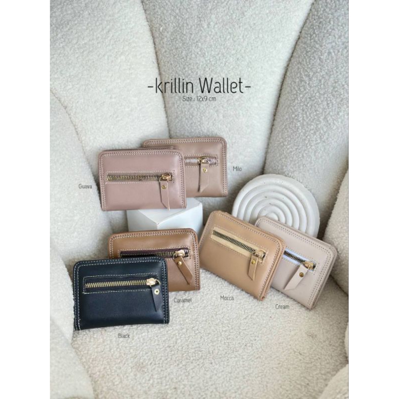 DOMPET KRILLIN WALLET - by Zazabagshop , Dompet Wanita , Dompet Wanita Terbaru ,Dompet Wanita Kecil 