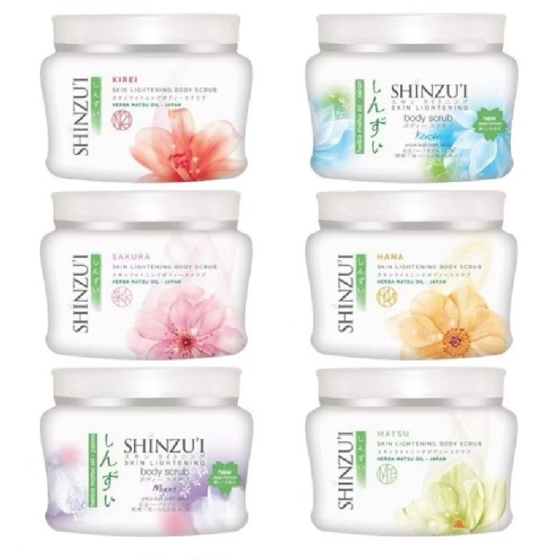 SHinzui lulur sinsui KECIL BESAR , body scrub lulur shinzui RANDOM 120 gram ( KECIL ) ORI