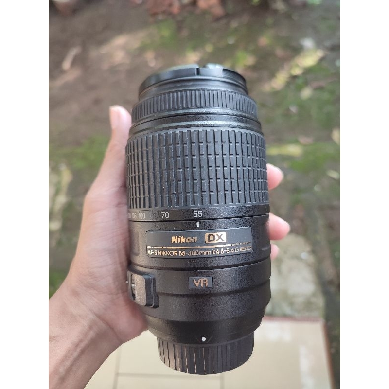 LENSA TELE NIKON 55-300 AF-S NIKKOR 55-300MM