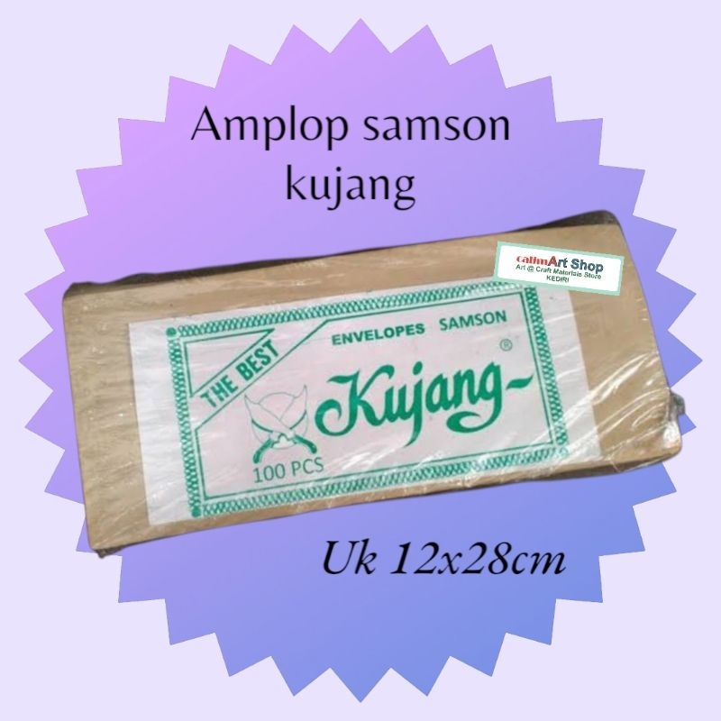 

Amplop Samson Kujang B 12x28cm