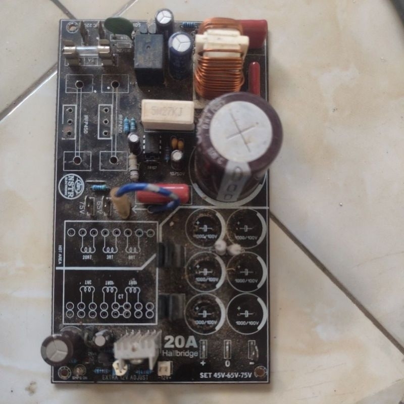 PCB SMPS 20 AMPER HALBRIDGE NSTR