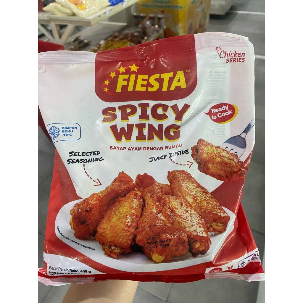 

FIESTA SPICY WING 400GR