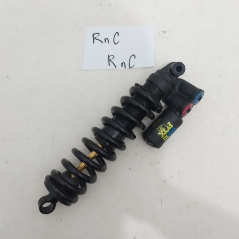Rear Shock Fox DHX2 Black E To E 24,5cm Original Rear Shock Sepeda