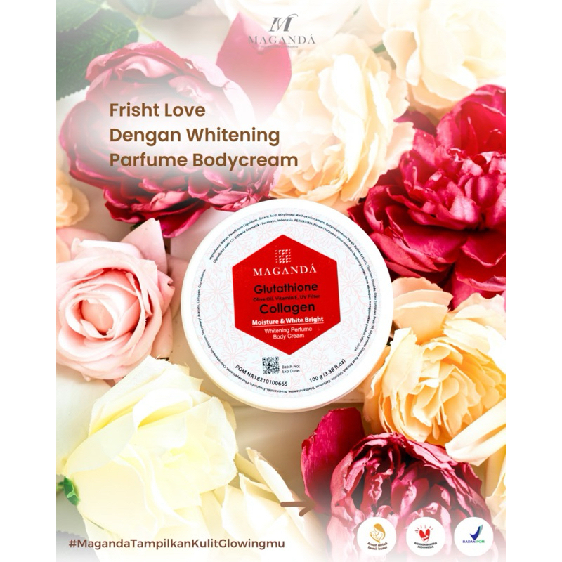 Bundle 3 Maganda Body Cream/ Body Cream / Whitening Body Cream