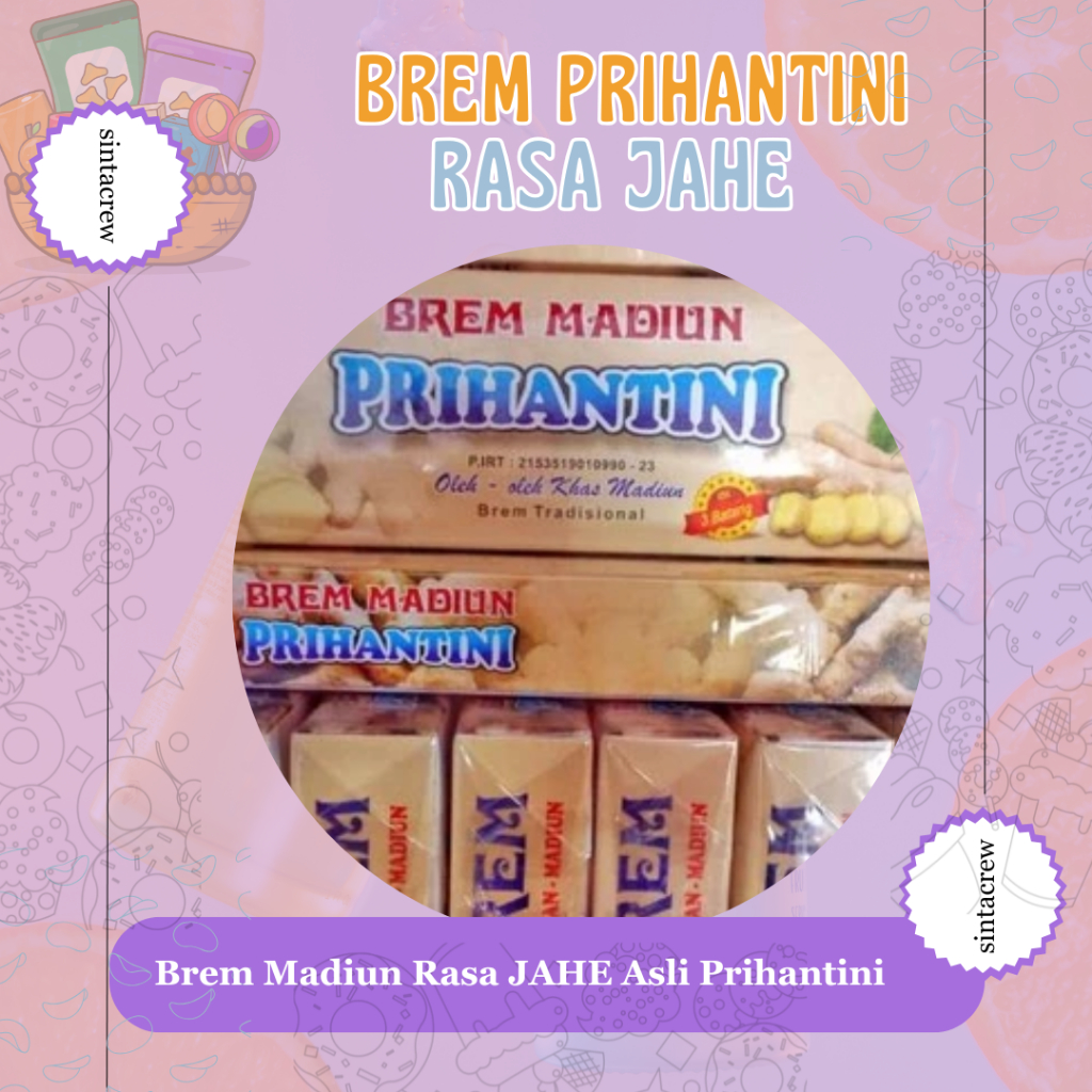 

Brem Madiun Rasa JAHE Asli Prihantini