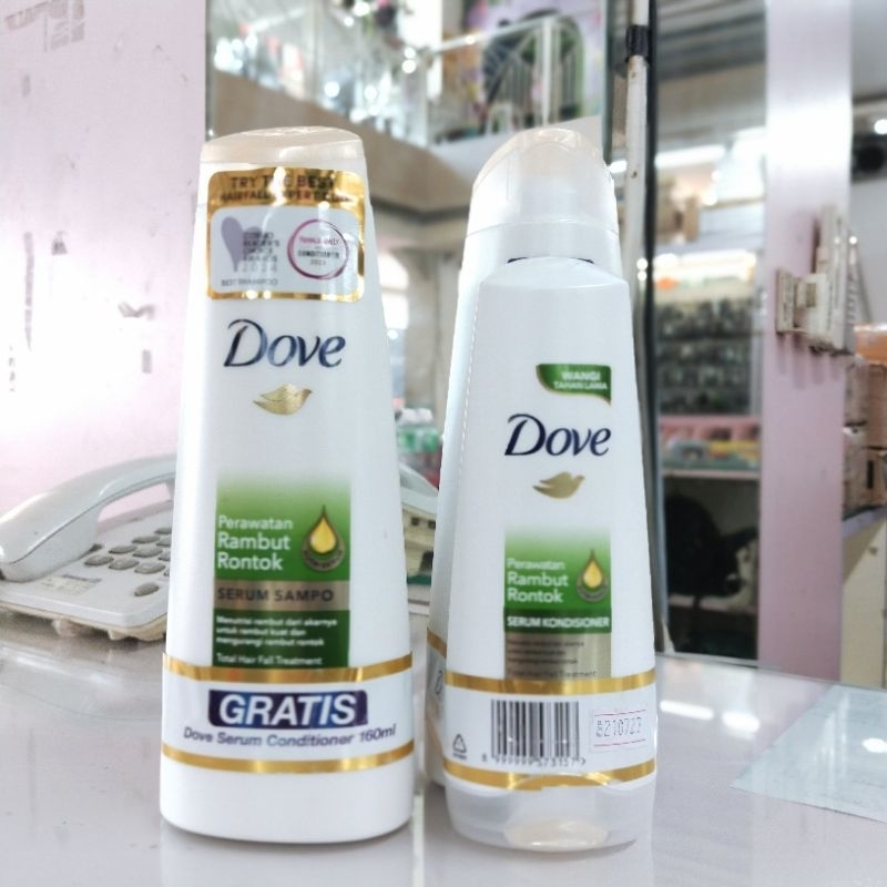 [BELI 1 GRATIS 1] Dove Shampo Perawatan rambut rontok 290ml