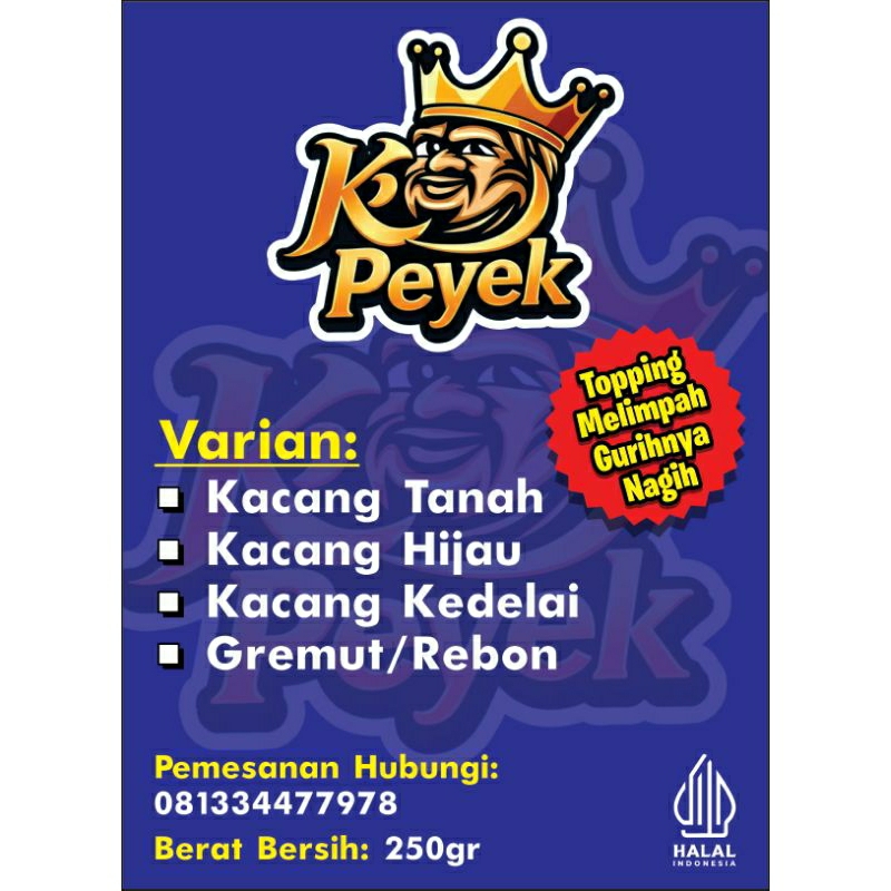 

King Peyek - Aneka Peyek