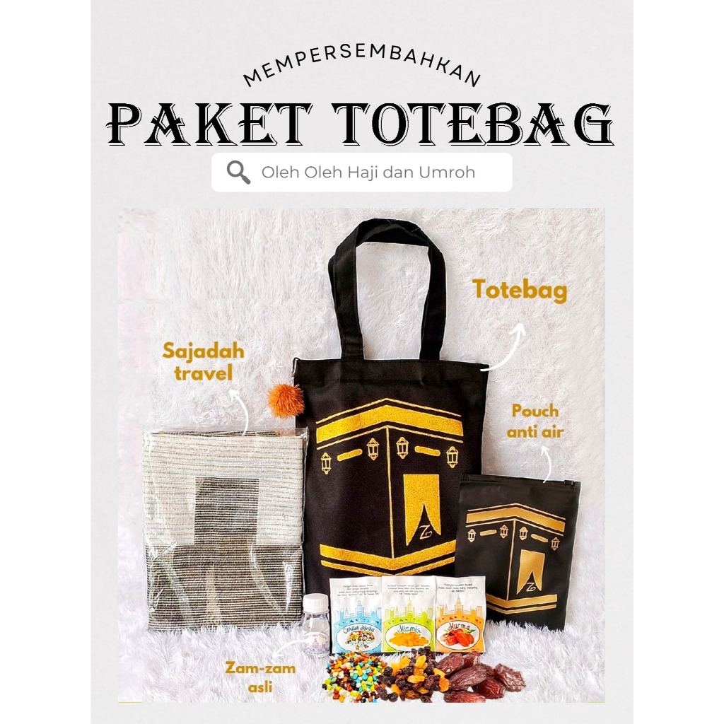 ZENLUV.ID TAS BERANAK PAHALA OLEH OLEH HAJI UMROH UNIK GROSIR PREMIUM