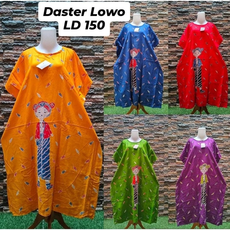Daster Lowo Jumbo/Daster Kelalawar Jumbo/LD 150cm/Lowo Tejo