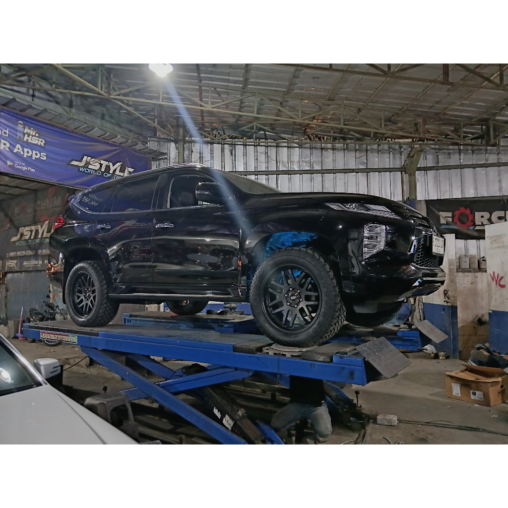 PAKET VELG PLUS BAN ACCELERA A/T 285 50 R20 UNTUK MOBIL PAJERO USE VELG HSR GILI RING 20