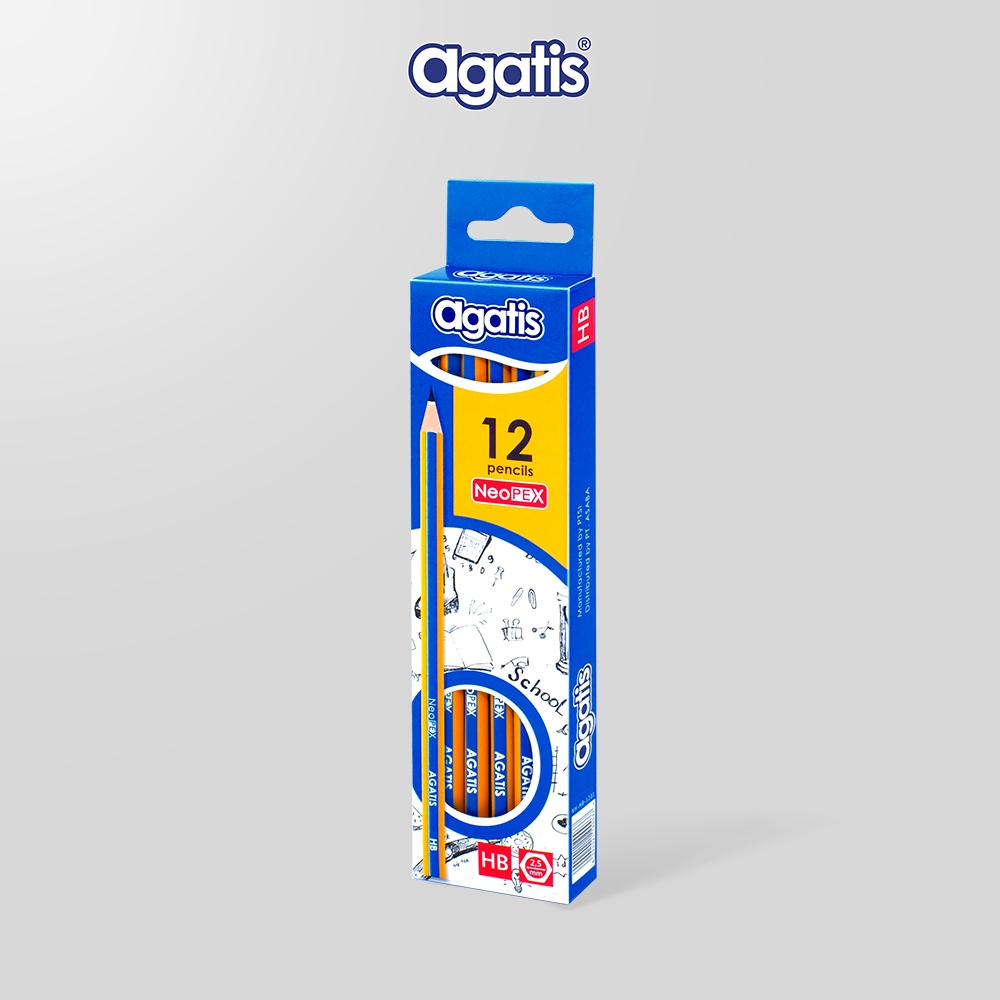 

1 pack Pensil HB NH-HB-1201 Agatis