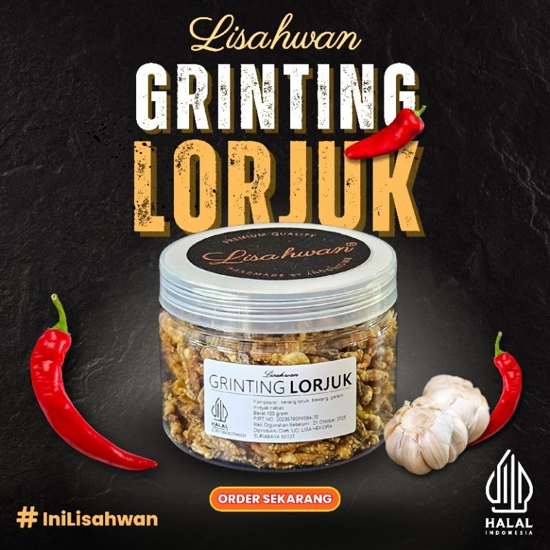 

GRINTING LORJUK (kerang bambu) - Renyah, Kriuk.