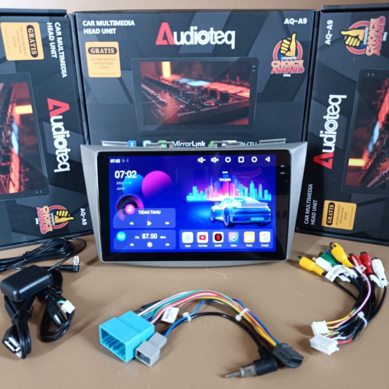 Head Unit Android Audioteq Suzuki Ertiga 2012- 2017 9 Inchi Ram 2/32 GB