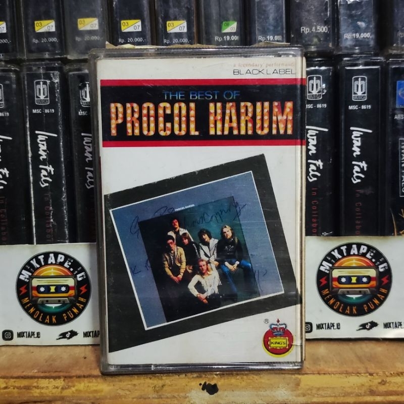 Kaset Pita - Procol Harum - The Best Of - Radio Tape - Kaset - Radio - Pemutar Kaset - Retro - Class