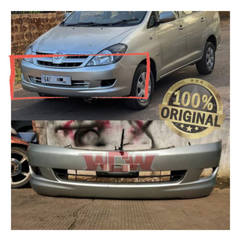 bumper bemper depan Innova 2005  original copotan Toyota
