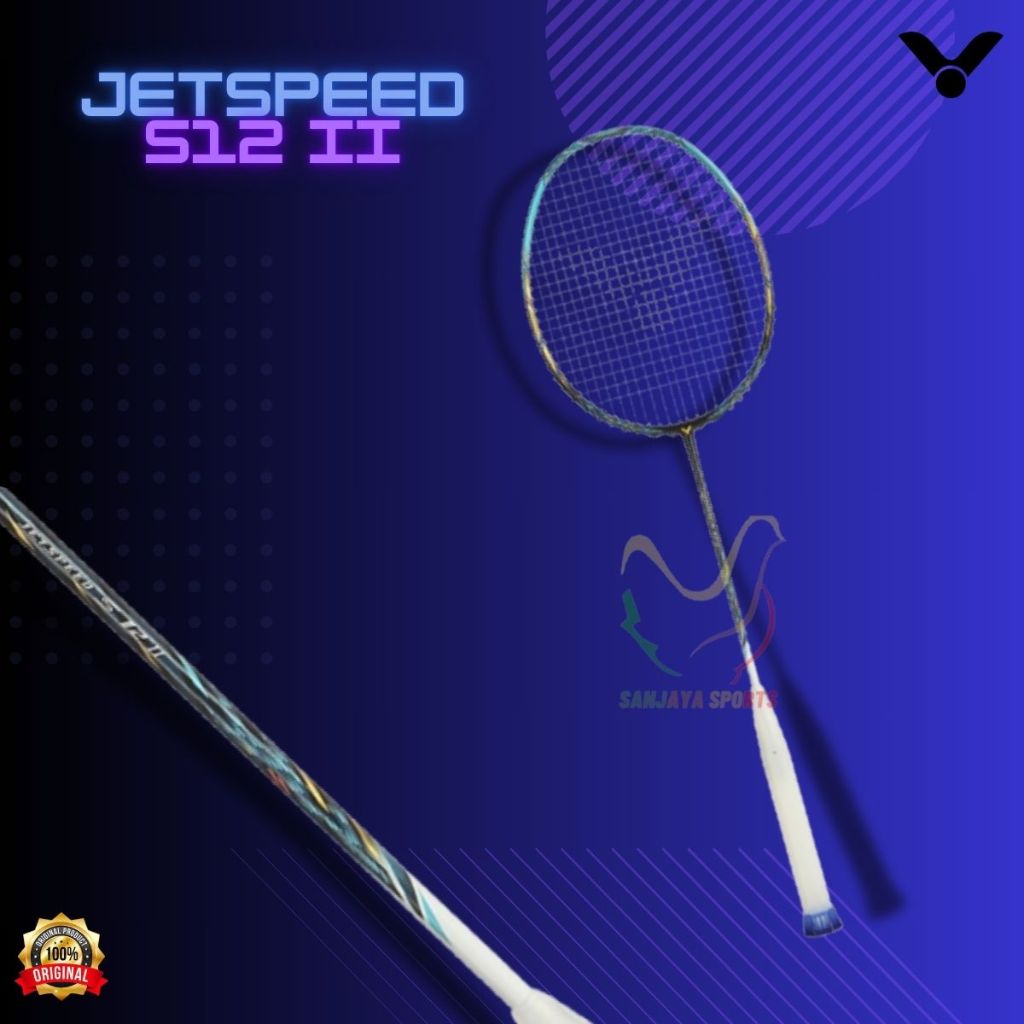 RAKET VICTOR BULUTANGKIS BADMINTON VICTOR JETSPEED S 12 II ORIGINAL