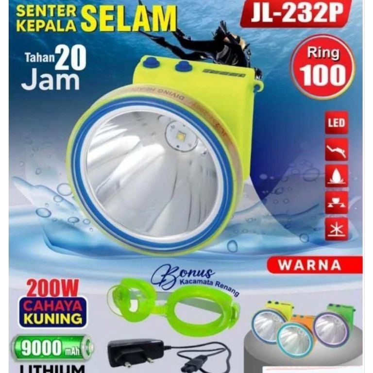 55PALING LARIS SENTER KEPALA SELAM JIN LONG LED LASER JL232NEW