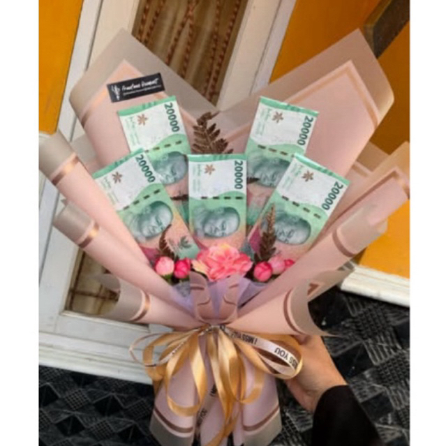 MONEY BOUQUET-Include uang 100rb