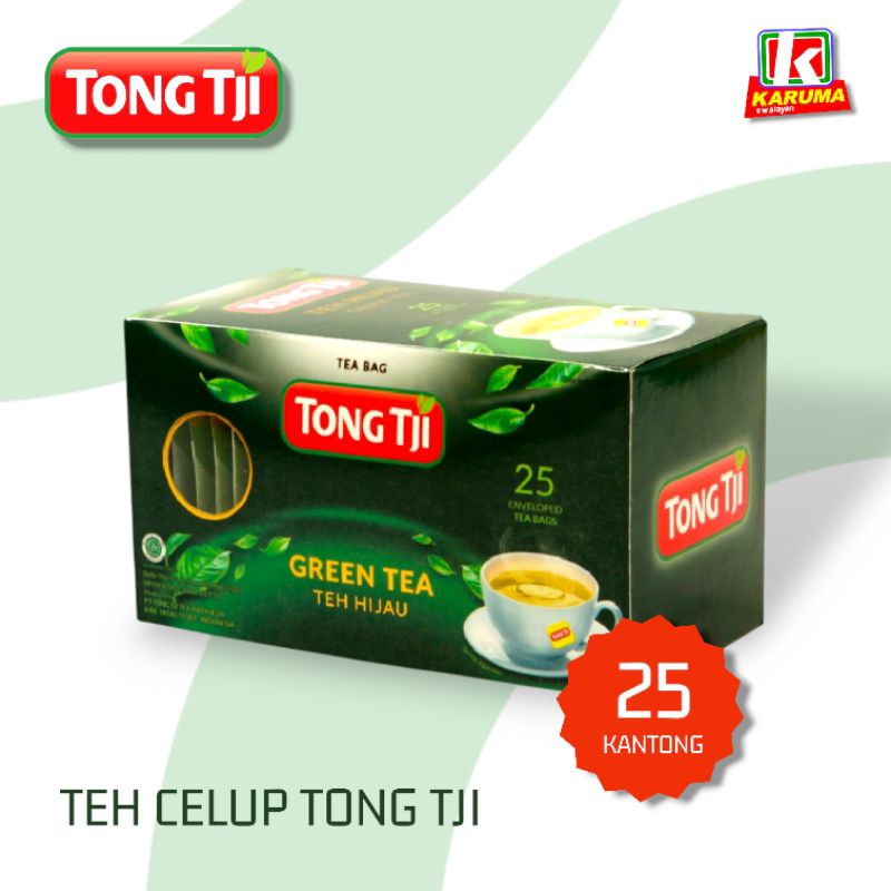 

Teh Hijau Tong Tji Green Tea 50g isi 25 Kantong Teh Celup