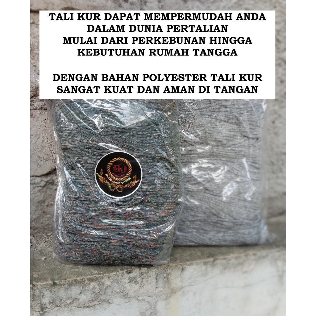 

Tali Kur Sembur Warna Warni 3mm 1kg Talikur Kwaitas Super