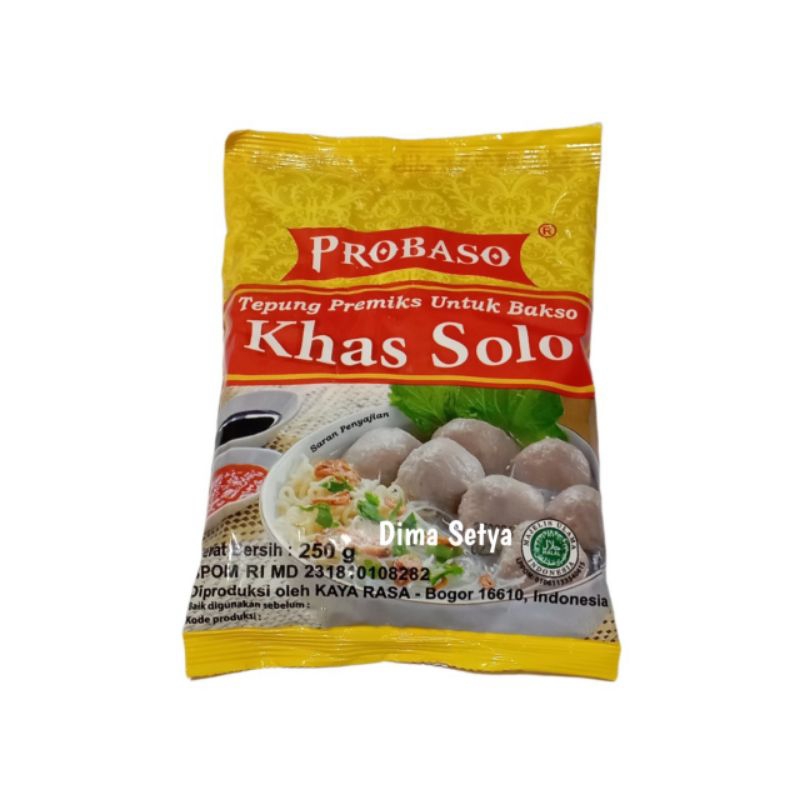 

PROBASO tepung adonan bakso khas solo 250 gram