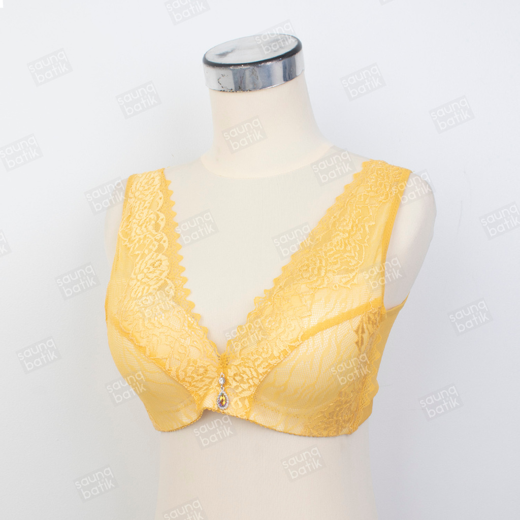 KAIT4 BRA BH Push Up BH Kawat Busa Tebal Penekan Lemak FASHION