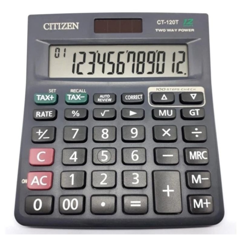 

Citizen CT120 Kalkulator dagang - Calculator Desktop 12digit