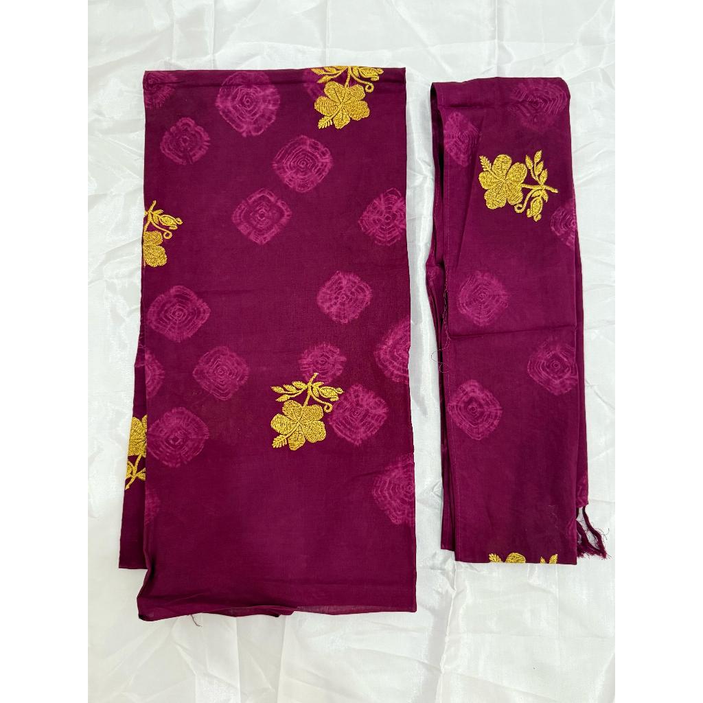 Kamen Endek Jumput set Selendang (003)