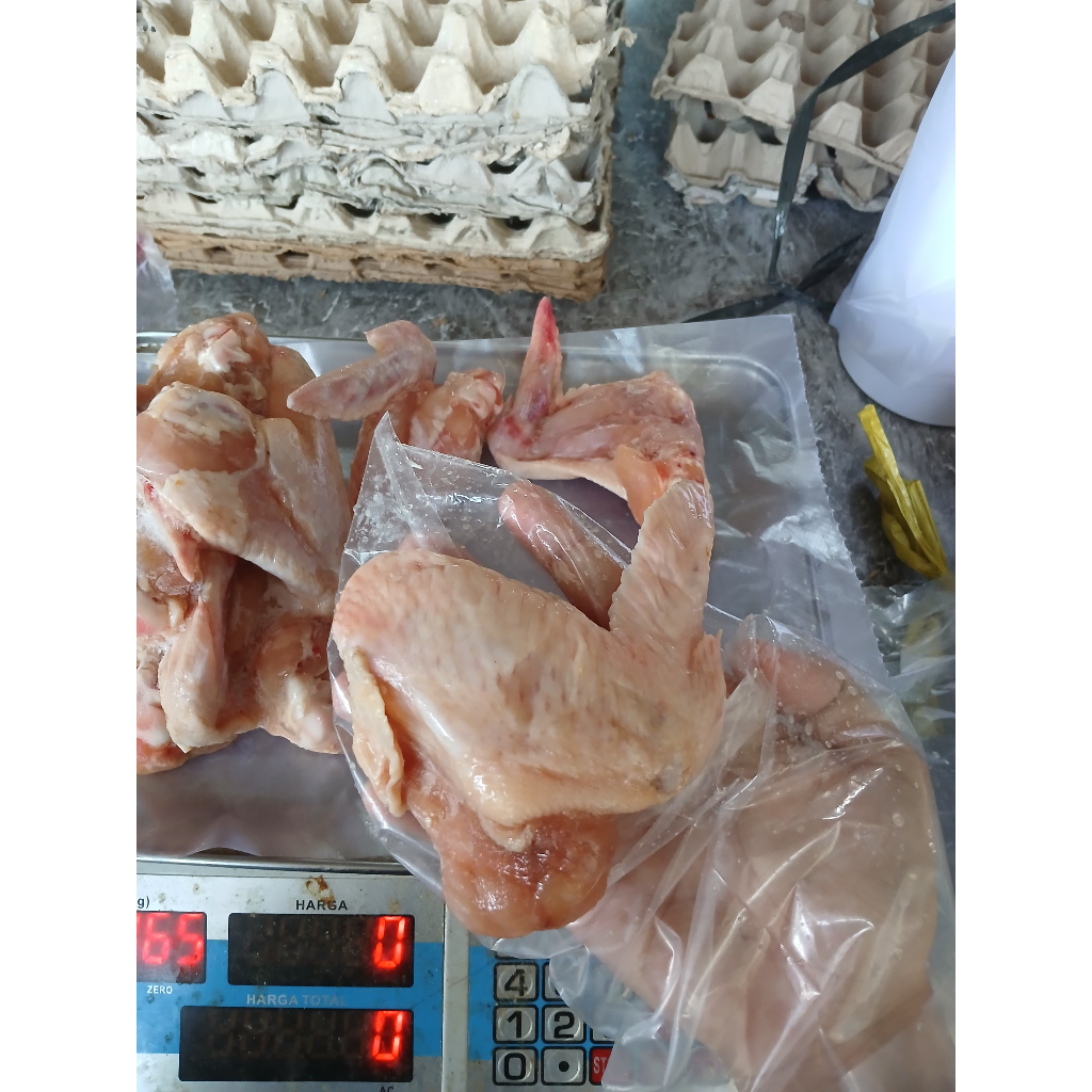 

Ay00! Sayap Ayam Utuh 1kg/Sayap Ayam Broiler/Sayap Murah/Sayap Premium
