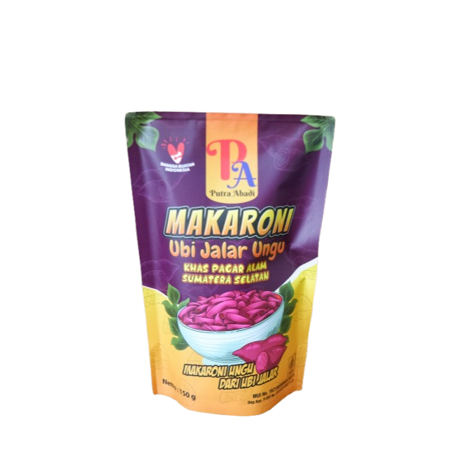 

Makaroni ubi jalar Ungu_Putra Abadi_Standing pouch