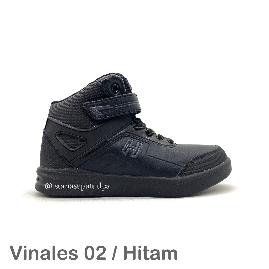 BACK TO SCHOOL Sepatu Sekolah Anak Homyped Vinales 02, Hitam, Size 34-37