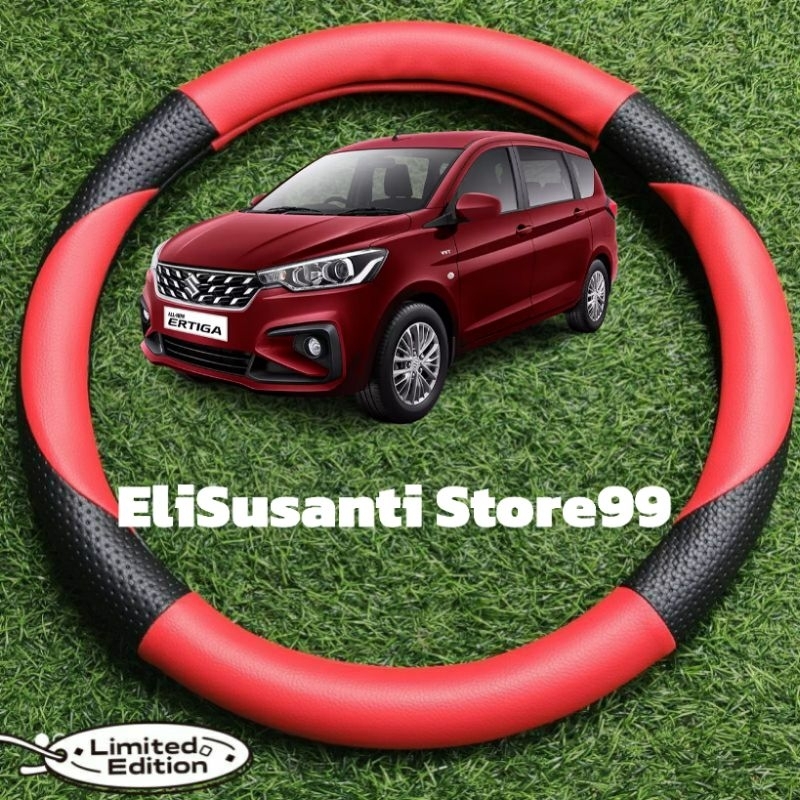 Sarung stir mobil Ertiga, Cover stir mobil Ertiga, pelindung stir mobil motif sabit