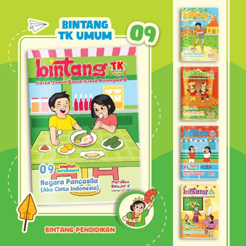 ORIGINAL | BUKU BINTANG | BUKU MAJALAH TK, PAUD | TERBARU EDISI REVISI
