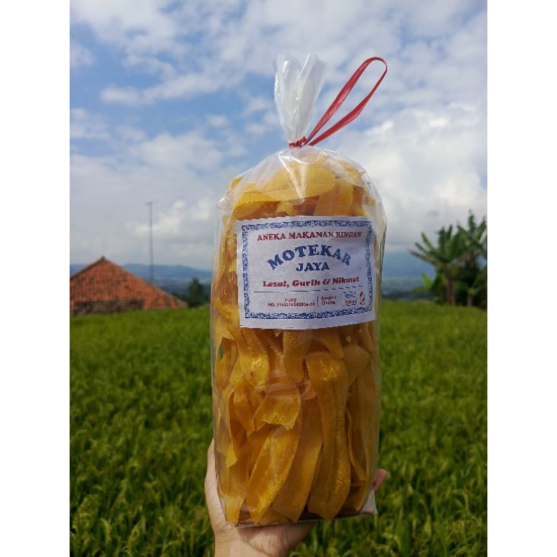 

Keripik Pisang Motekar Jaya 500gr