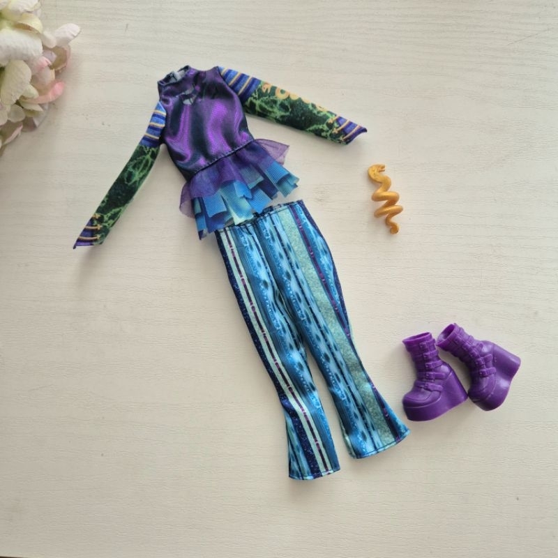 Baju Boneka Disney Descendants Ursula Mattel set