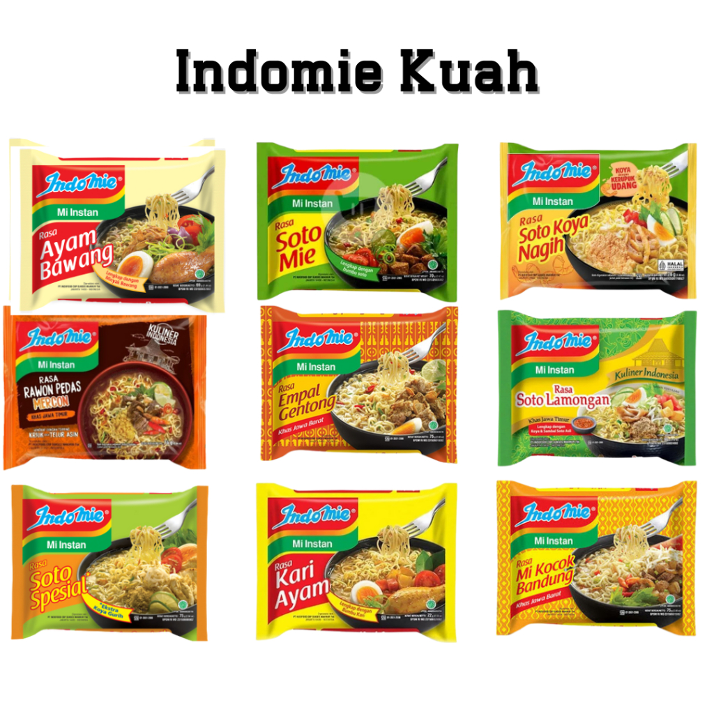 

Indomie Kuah Satuan Semua Varian