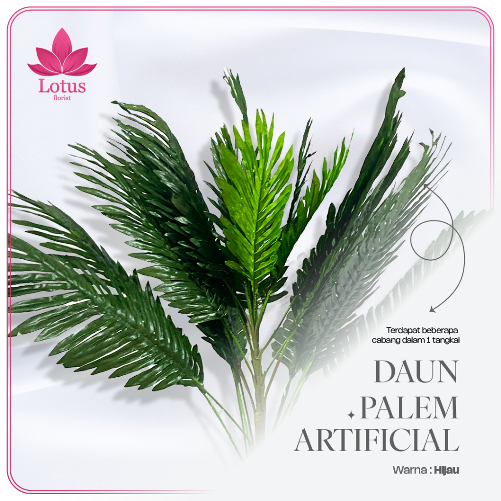Daun Palem Artificial - Kode : Daun Palem