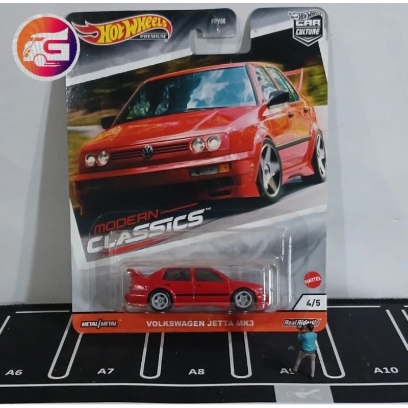Hot wheels premium volkswagen jetta MK3 modern classic