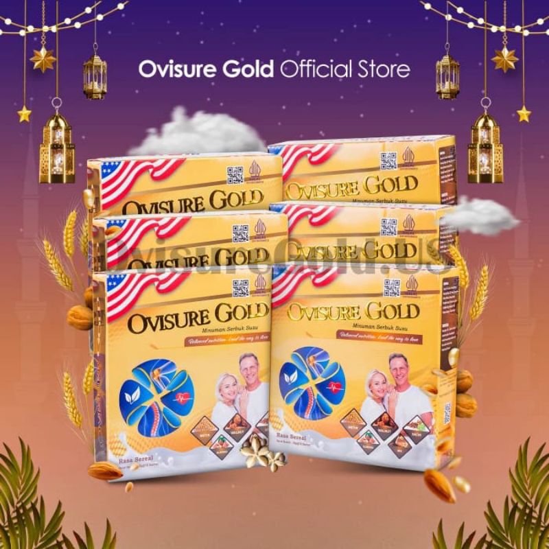 

Ovisure Gold Milk susu Obat Tulang Dan Sendi Bpom 6 Box