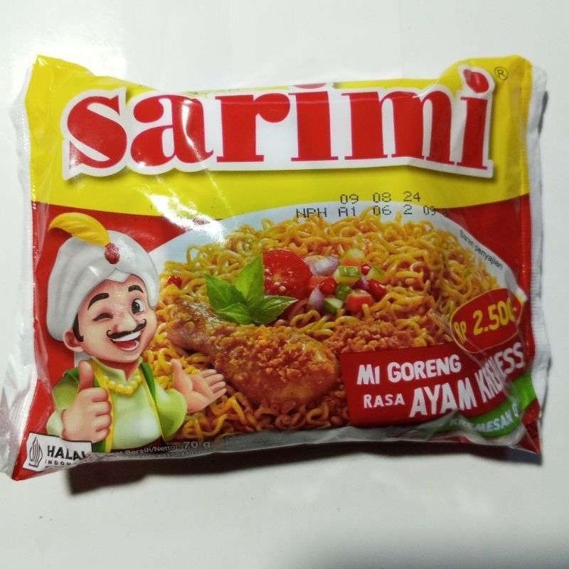 

MIE SARIMI GORENG / MIE GORENG RASA AYAM KREMES / MIE INSTANT MURAH