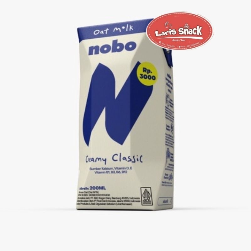 

Susu Nobo Creamy Classic Oat Milk 200 ml