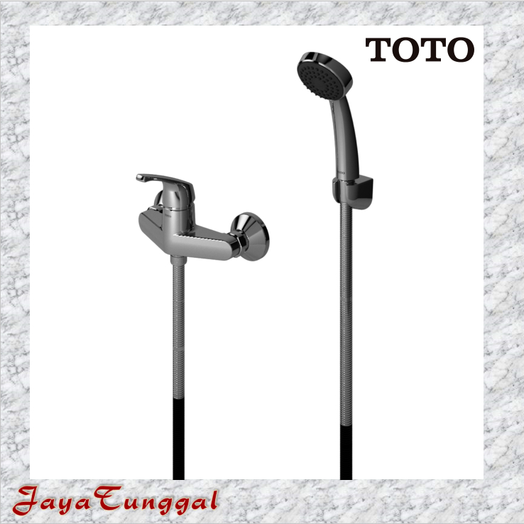TOTO SINGLE LEVER SHOWER SET / KRAN SHOWER / BATHUP PANAS DINGIN TX433SDN
