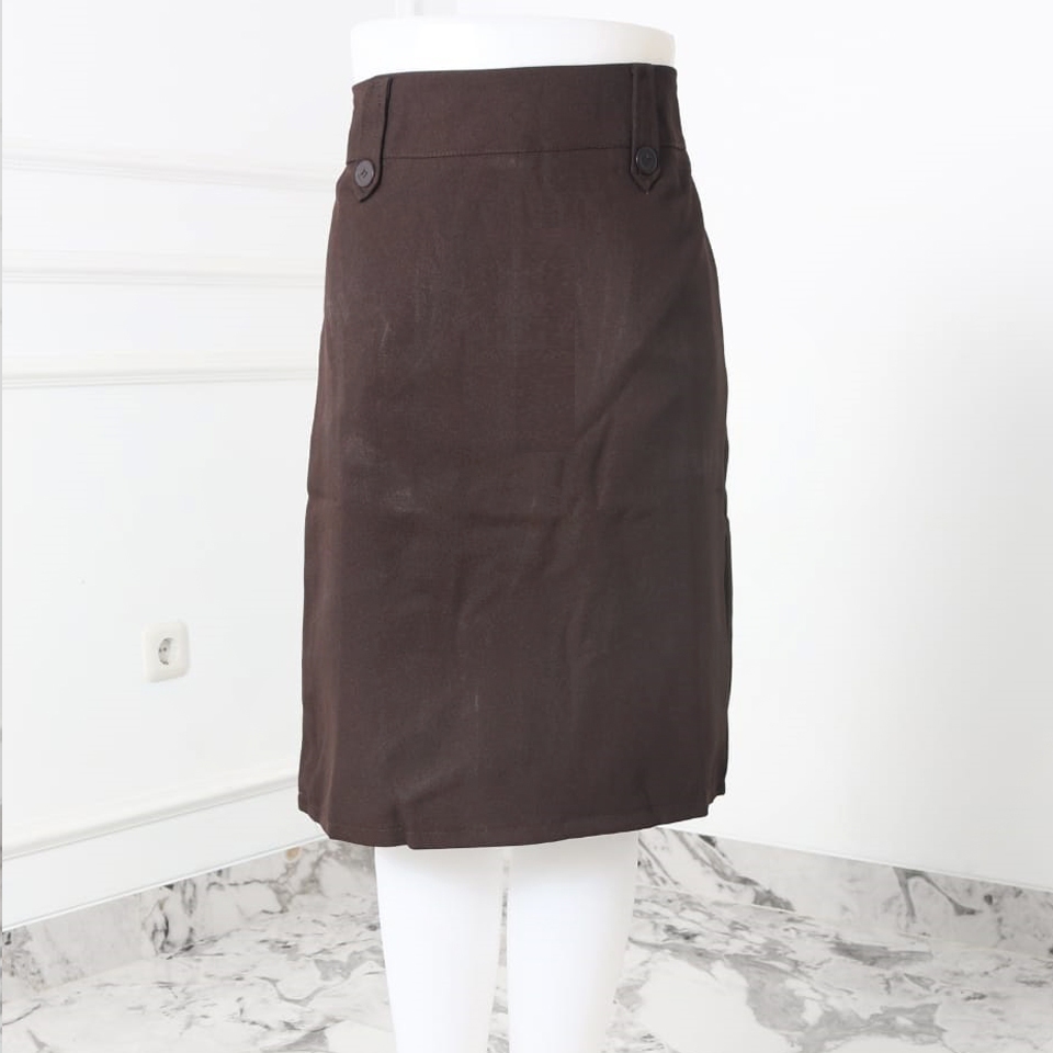 Rok Span Pendek Rok Kerja Wanita Pendek