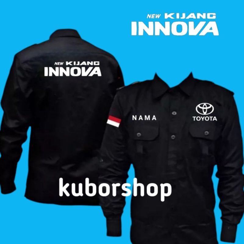 keja toyota kijang inova baju kijang inova seragam kijang inova full bordir
