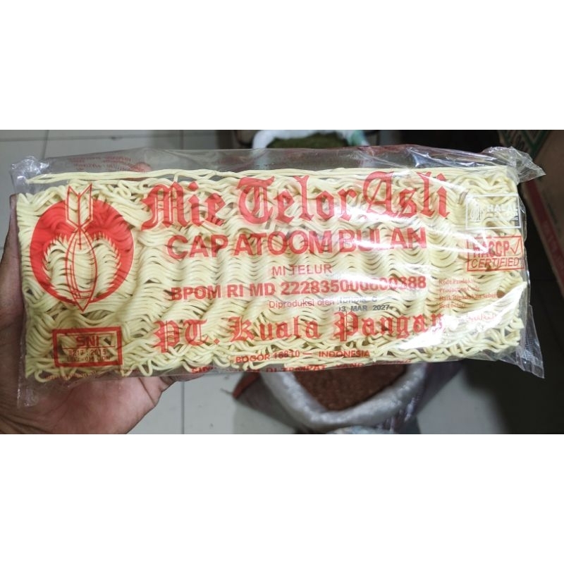 

Mie Telor Cap Atoom Bulan Mi Telur Makanan